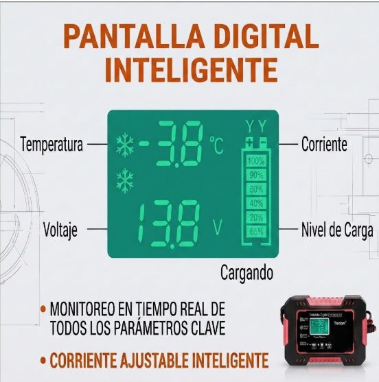 Reparador Inteligente de Baterías 12V Pro™